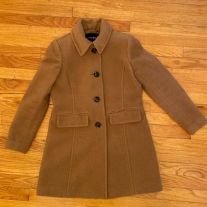 Petite Lands End Wool Car Coat | Size 6P